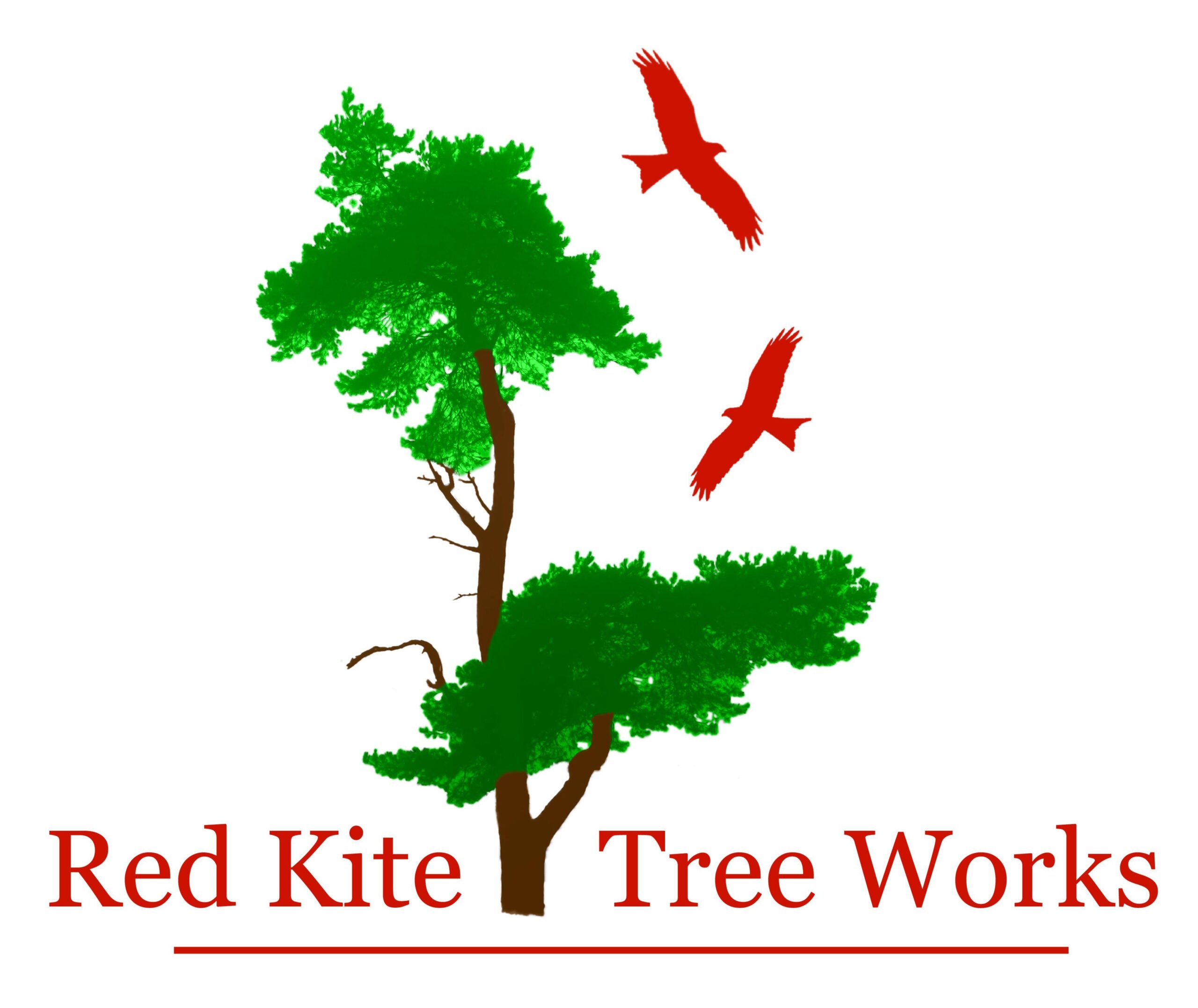 red kite tree works logo